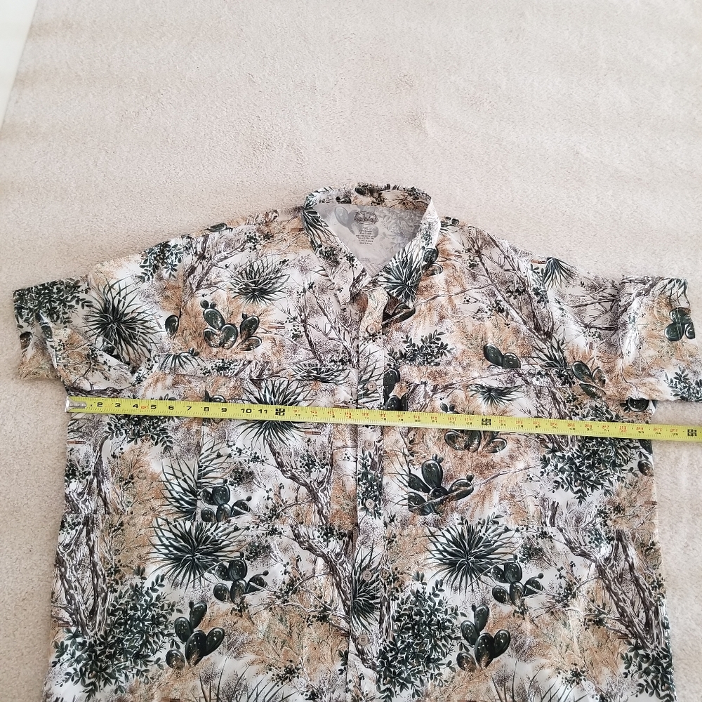 GameGuard Original Shirt Short Sleeve Button Up UPF 50 Size 5X - Picture 9 of 12